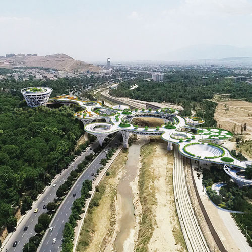 پروژه معماری پل زندگی شیراز